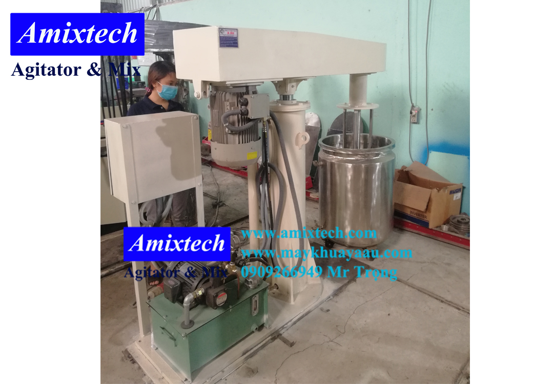 máy nghiền sơn dầu 100 lít May nghien son dau 100 lit MÁY NGHIỀN SƠN 150 LÍT